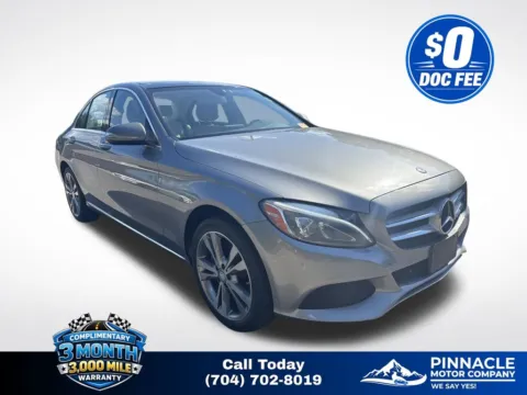 Silver 2015 Mercedes-Benz C-Class C 300 for sale in Mooresville, NC