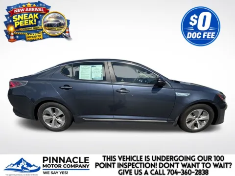 Photos of 2015 Kia Optima Hybrid for sale in Mooresville, NC at Pinnacle Motor Company LKN