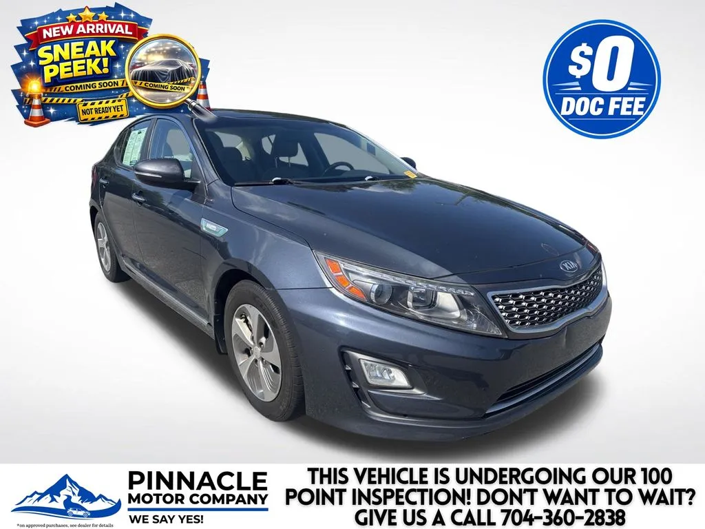 Blue 2015 Kia Optima Hybrid for sale in Mooresville, NC