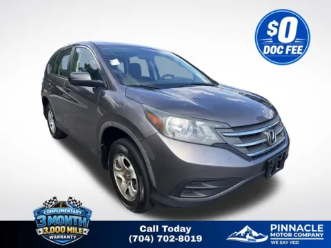 Gray 2013 Honda CR-V LX for sale in Mooresville, NC
