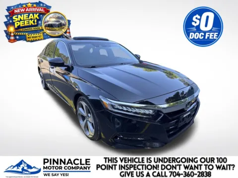 Black 2018 Honda Accord Touring 2.0T for sale in Mooresville, NC