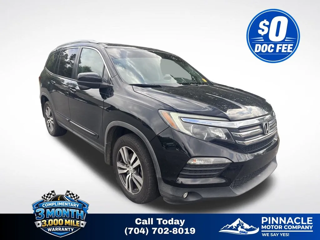 Black 2016 Honda Pilot EX-L for sale in Mooresville, NC