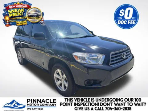 Black 2010 Toyota Highlander for sale in Mooresville, NC