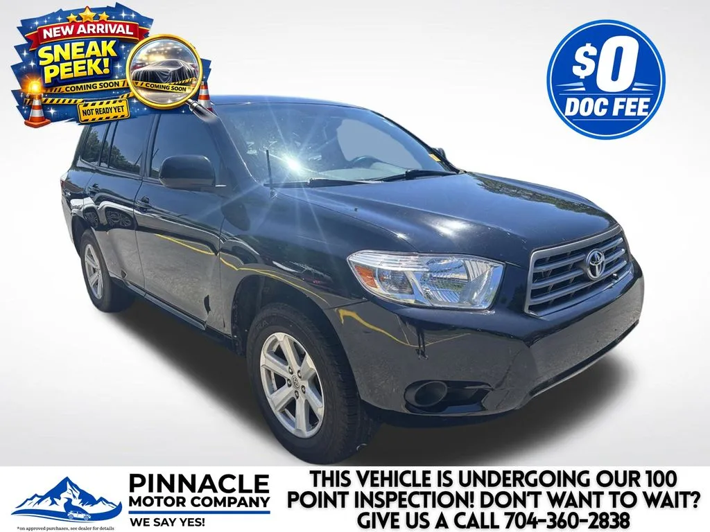 Black 2010 Toyota Highlander for sale in Mooresville, NC