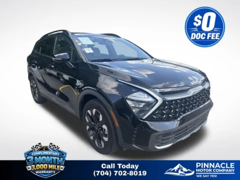 Black 2023 Kia Sportage X-Line for sale in Mooresville, NC