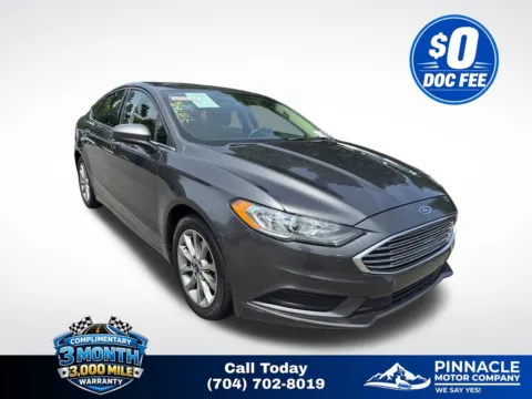 Gray 2017 Ford Fusion SE for sale in Mooresville, NC