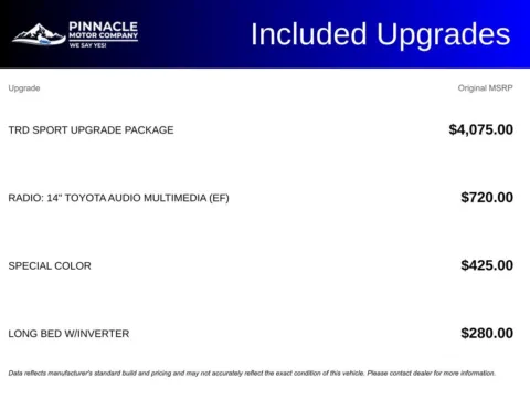 More photos of 2024 Toyota Tacoma TRD Sport at Pinnacle Motor Company LKN, NC