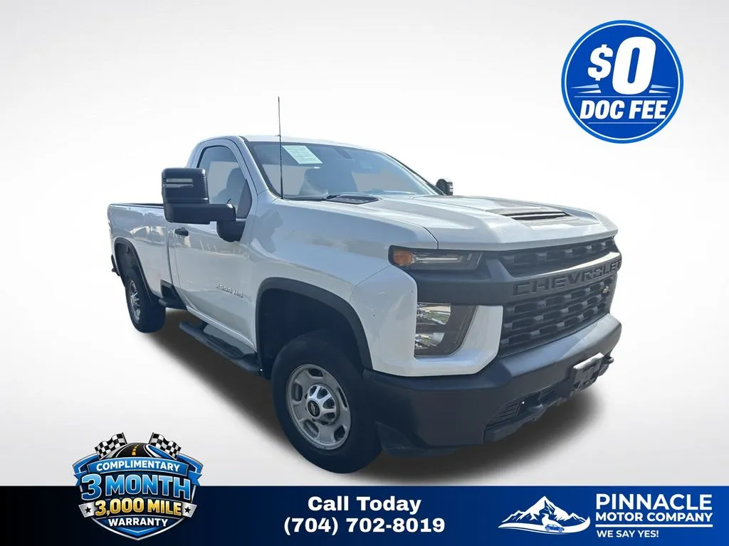 White 2020 Chevrolet Silverado 2500HD Work Truck for sale in Mooresville, NC