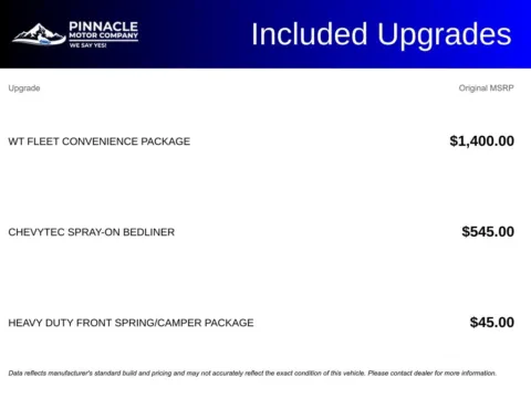 More photos of 2020 Chevrolet Silverado 2500HD Work Truck at Pinnacle Motor Company LKN, NC