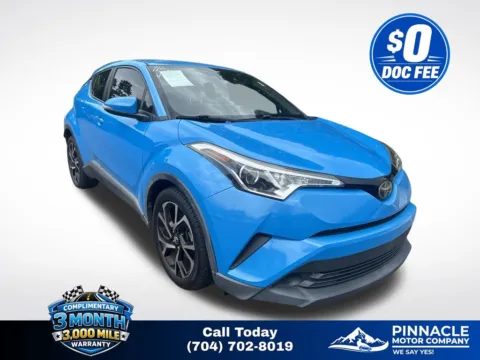 Blue 2019 Toyota C-HR XLE for sale in Mooresville, NC