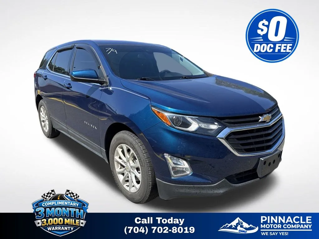 Blue 2020 Chevrolet Equinox LT for sale in Mooresville, NC
