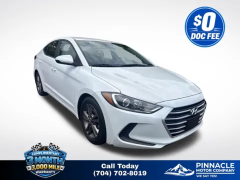 White 2018 Hyundai Elantra SEL for sale in Mooresville, NC