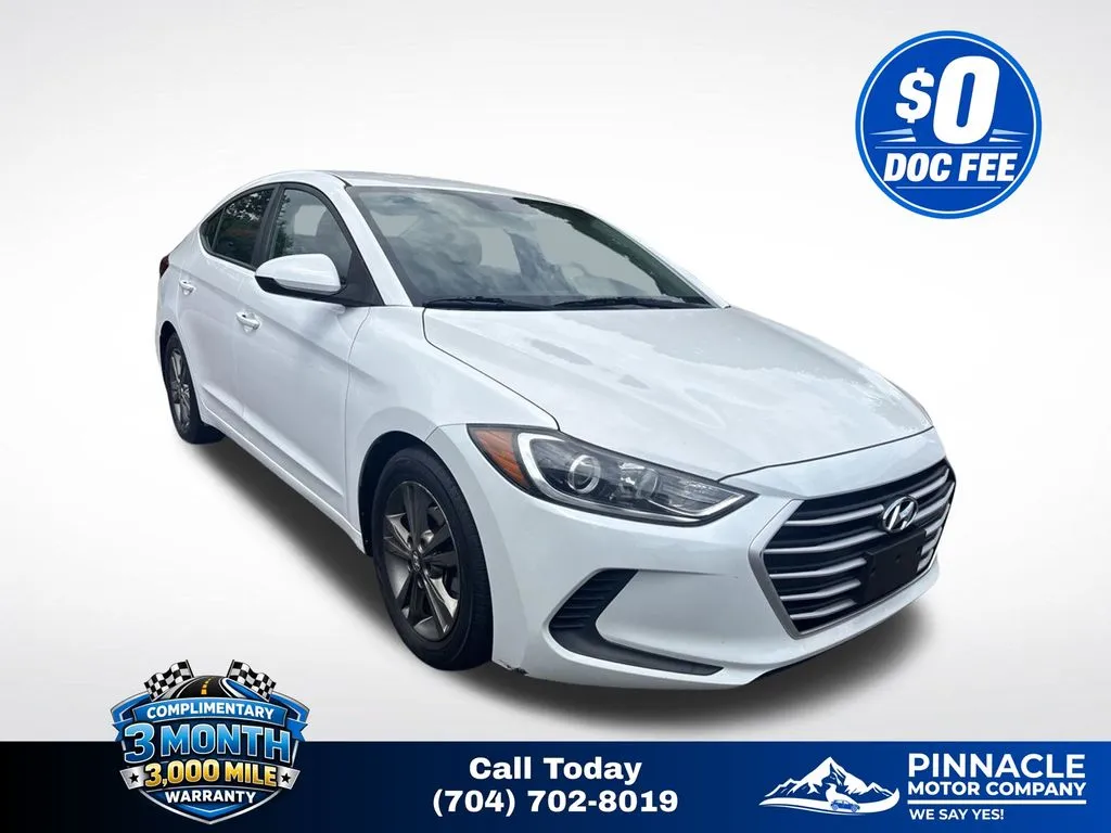 White 2018 Hyundai Elantra SEL for sale in Mooresville, NC