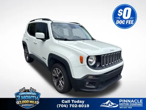 White 2015 Jeep Renegade Latitude for sale in Mooresville, NC