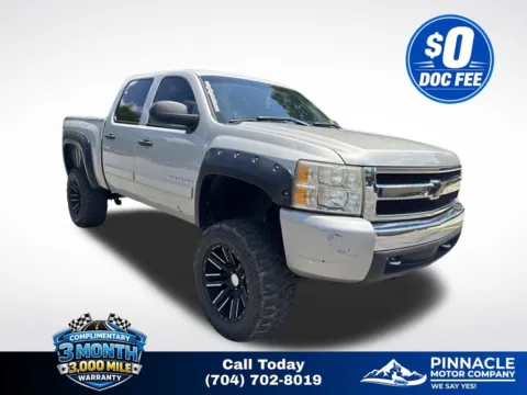 Silver 2008 Chevrolet Silverado 1500 LT for sale in Mooresville, NC
