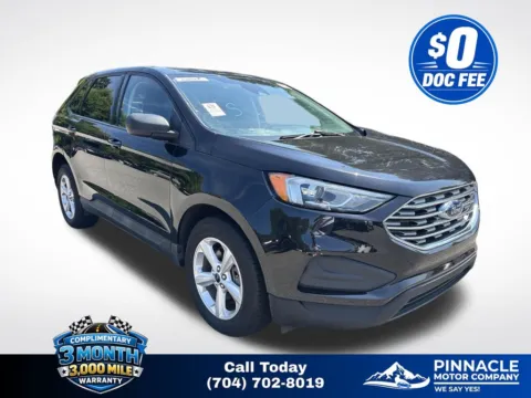 Black 2021 Ford Edge SE for sale in Mooresville, NC