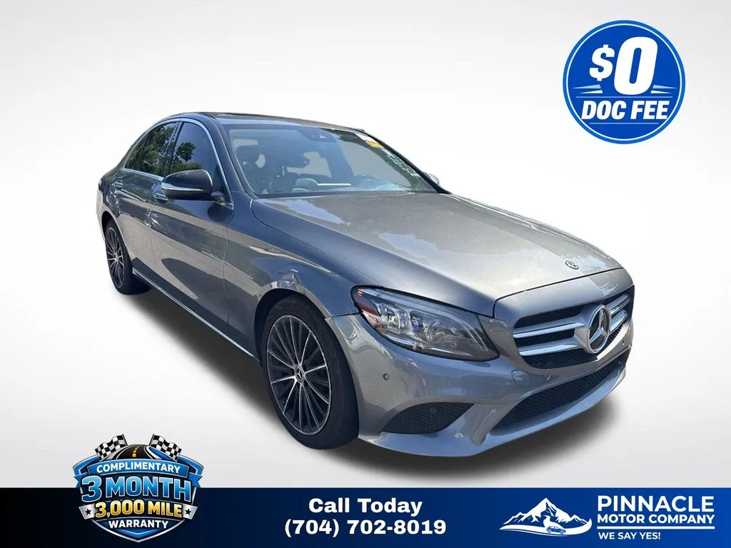 Gray 2021 Mercedes-Benz C-Class C 300 for sale in Mooresville, NC