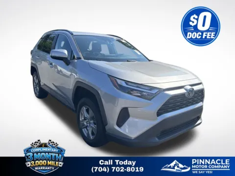 Silver 2022 Toyota RAV4 Hybrid XLE for sale in Mooresville, NC