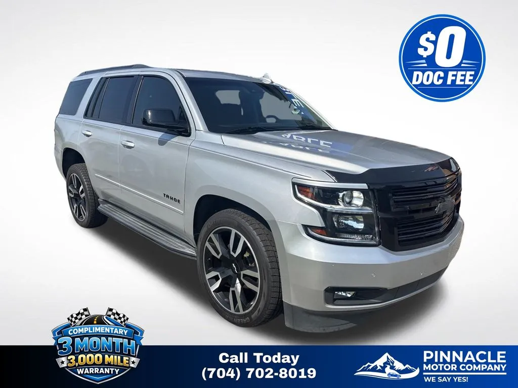 Silver 2020 Chevrolet Tahoe Premier for sale in Mooresville, NC