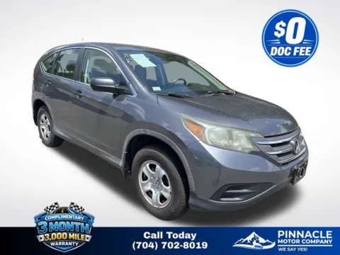 Gray 2013 Honda CR-V LX for sale in Mooresville, NC