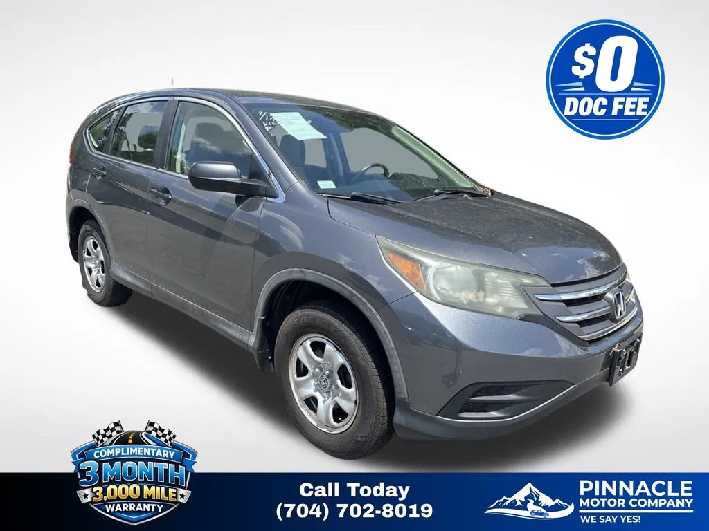 Gray 2013 Honda CR-V LX for sale in Mooresville, NC