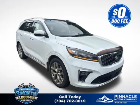 White 2019 Kia Sorento SX Limited for sale in Mooresville, NC