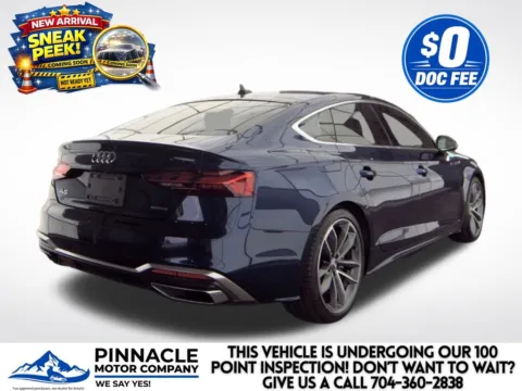 Photos of 2021 Audi A5 Sportback 45 S line Premium Plus for sale in Mooresville, NC at Pinnacle Motor Company LKN
