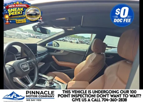 Another view of 2021 Audi A5 Sportback 45 S line Premium Plus for sale in Mooresville, NC at Pinnacle Motor Company LKN