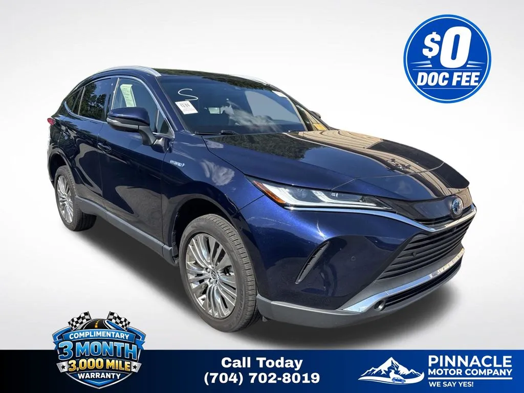 Blue 2021 Toyota Venza Limited for sale in Mooresville, NC