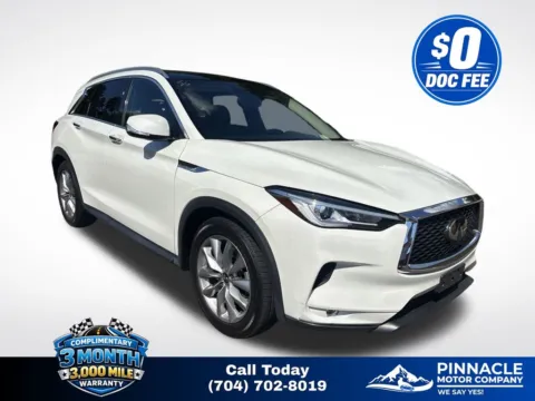 White 2020 INFINITI QX50 LUXE for sale in Mooresville, NC