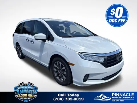 White 2021 Honda Odyssey EX-L for sale in Mooresville, NC
