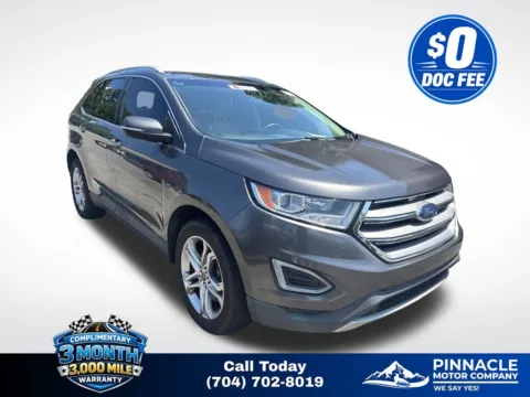 Gray 2016 Ford Edge Titanium for sale in Mooresville, NC