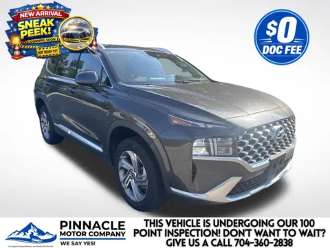 Gray 2022 Hyundai Santa Fe SEL for sale in Mooresville, NC