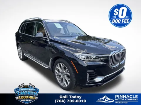 Black 2020 BMW X7 xDrive40i for sale in Mooresville, NC