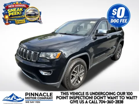 Photos of 2017 Jeep Grand Cherokee Limited for sale in Mooresville, NC at Pinnacle Motor Company LKN