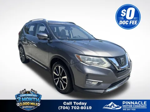 Gray 2018 Nissan Rogue SL for sale in Mooresville, NC