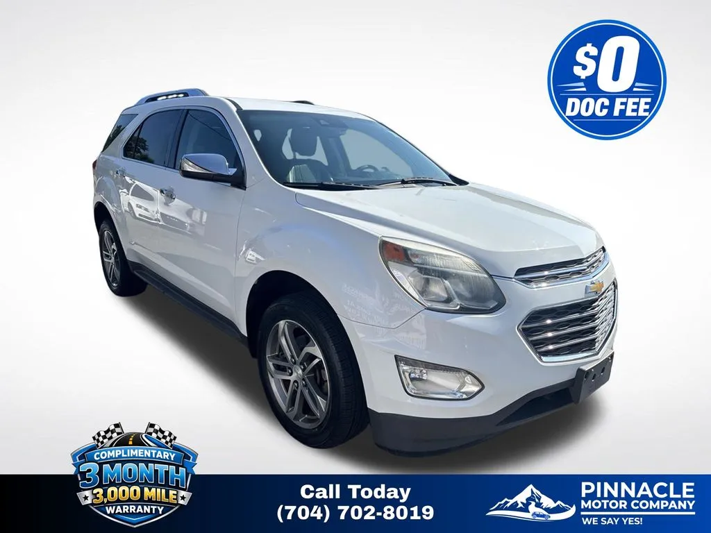 White 2017 Chevrolet Equinox Premier for sale in Mooresville, NC