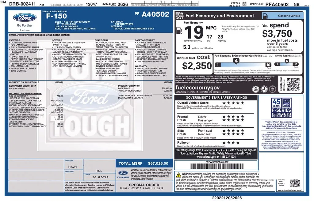 2023 Ford F-150 Lariat - Photo 33