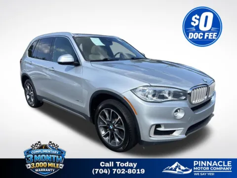 Silver 2018 BMW X5 xDrive35i for sale in Mooresville, NC