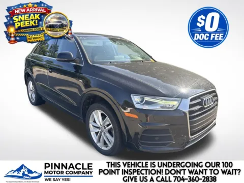 Black 2016 Audi Q3 2.0T Premium Plus for sale in Mooresville, NC