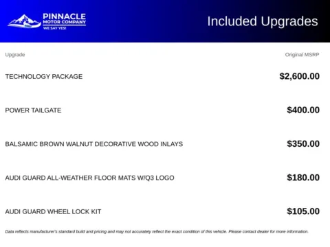 More photos of 2016 Audi Q3 2.0T Premium Plus at Pinnacle Motor Company LKN, NC