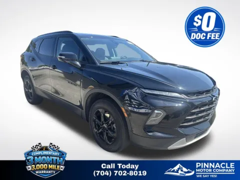 Black 2024 Chevrolet Blazer LT for sale in Mooresville, NC