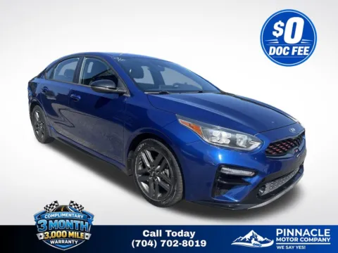 Blue 2021 Kia Forte GT-Line for sale in Mooresville, NC