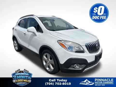 White 2016 Buick Encore Leather for sale in Mooresville, NC