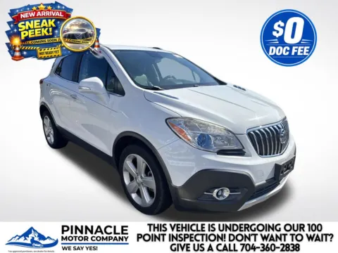 White 2016 Buick Encore Leather for sale in Mooresville, NC