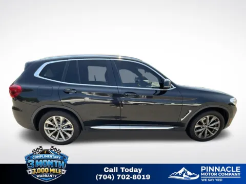 Another view of 2019 BMW X3 xDrive30i for sale in Mooresville, NC at Pinnacle Motor Company LKN
