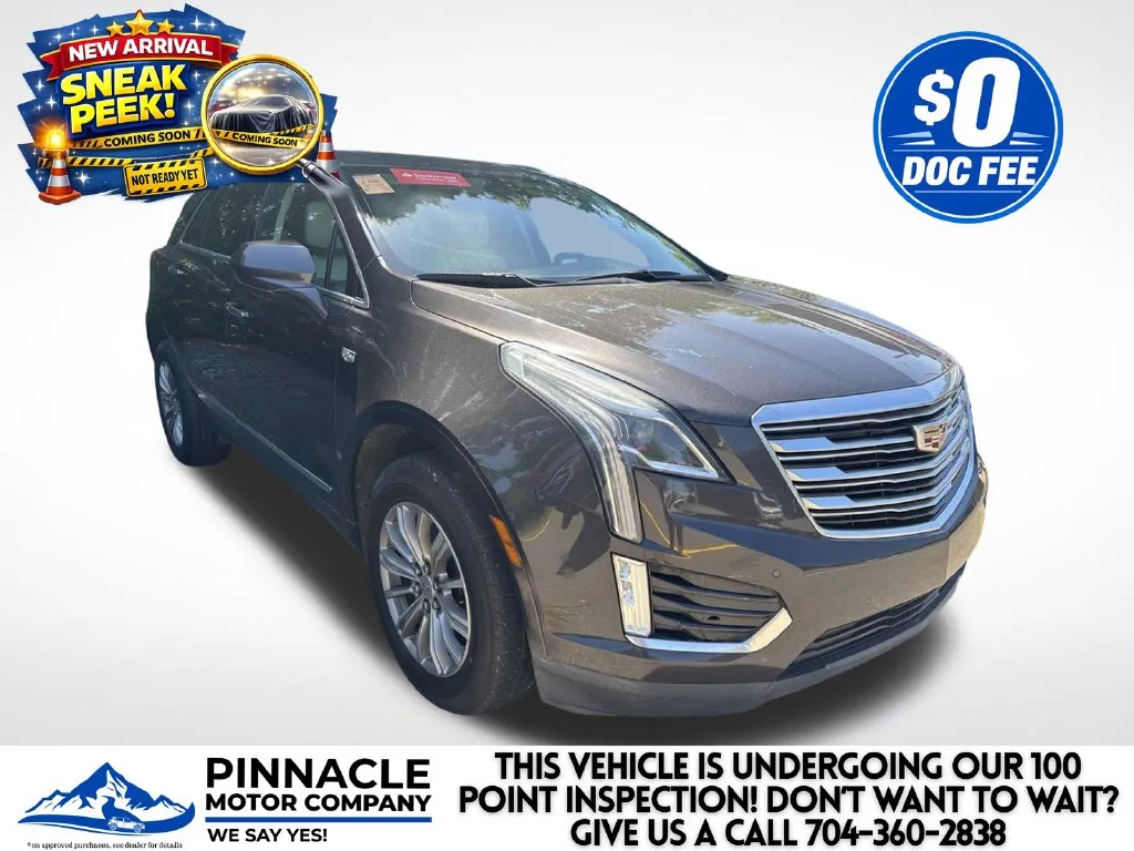 Gray 2017 Cadillac XT5 Luxury for sale in Mooresville, NC