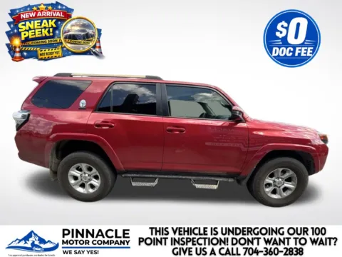 Photos of 2021 Toyota 4Runner SR5 for sale in Mooresville, NC at Pinnacle Motor Company LKN