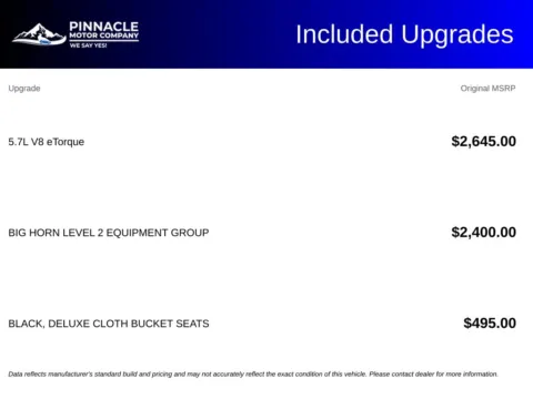 Another view of 2019 Ram 1500 Big Horn/Lone Star for sale in Mooresville, NC at Pinnacle Motor Company LKN