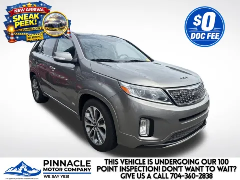 Silver 2015 Kia Sorento SX for sale in Mooresville, NC